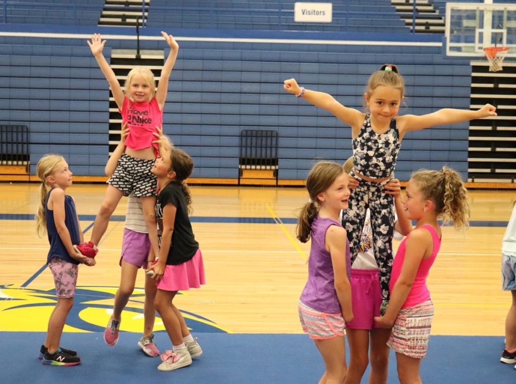 Youth Cheer Clinic Holy Family Catholic Schools