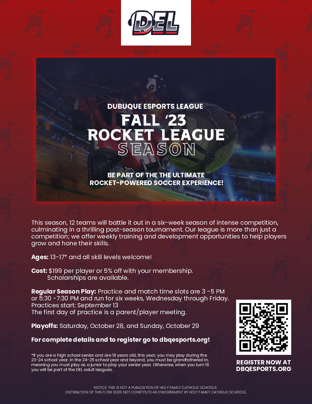 thumbnail of Holy Family Catholic Schools – Rocket League 23