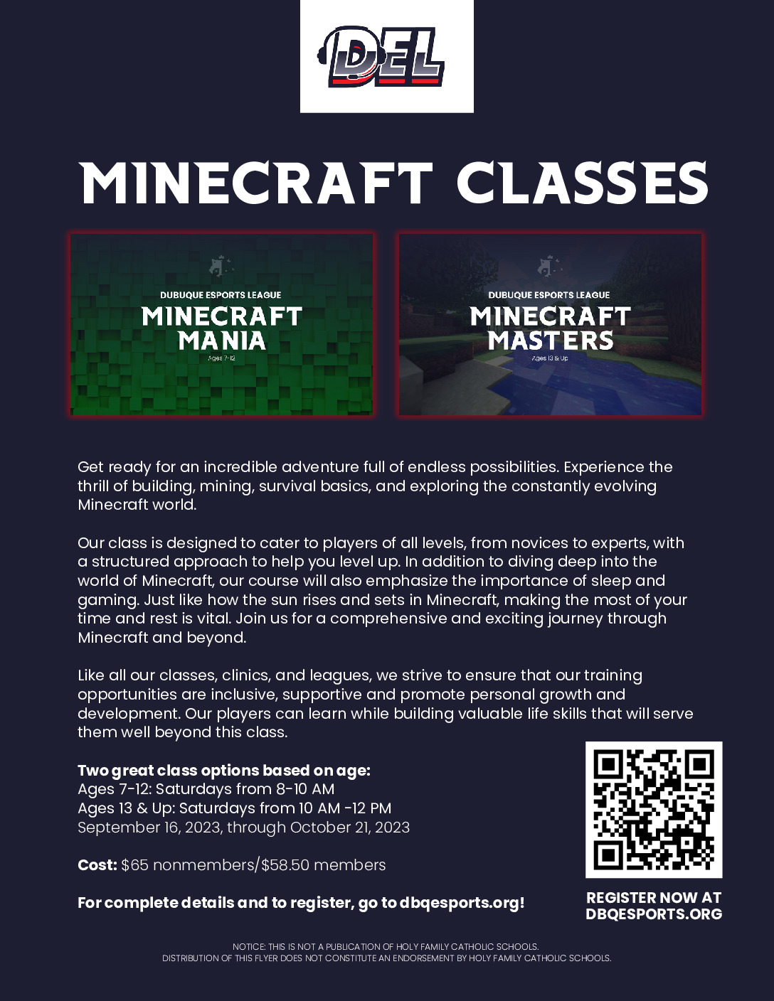 thumbnail of Holy Family Schools – Minecraft 23