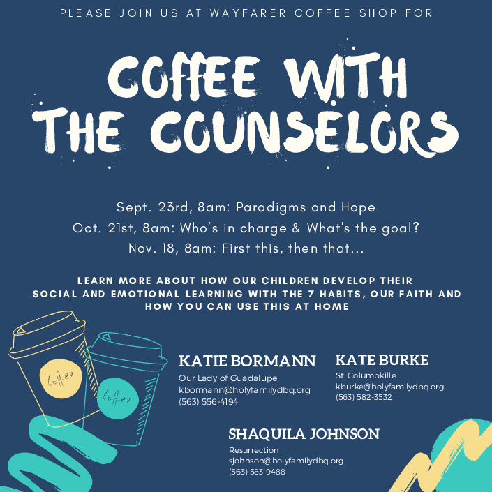 thumbnail of Coffee with the counselors