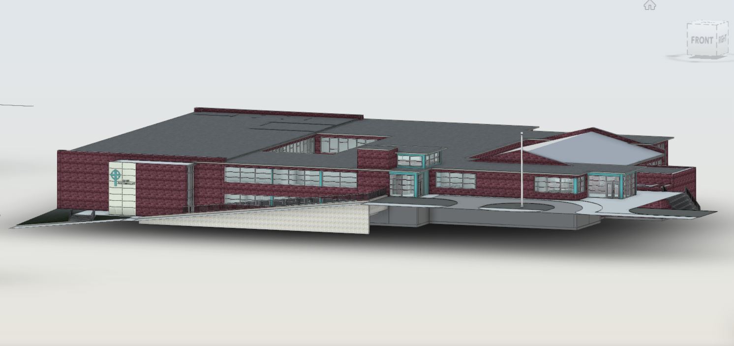 St Columbkille School Rendering 2