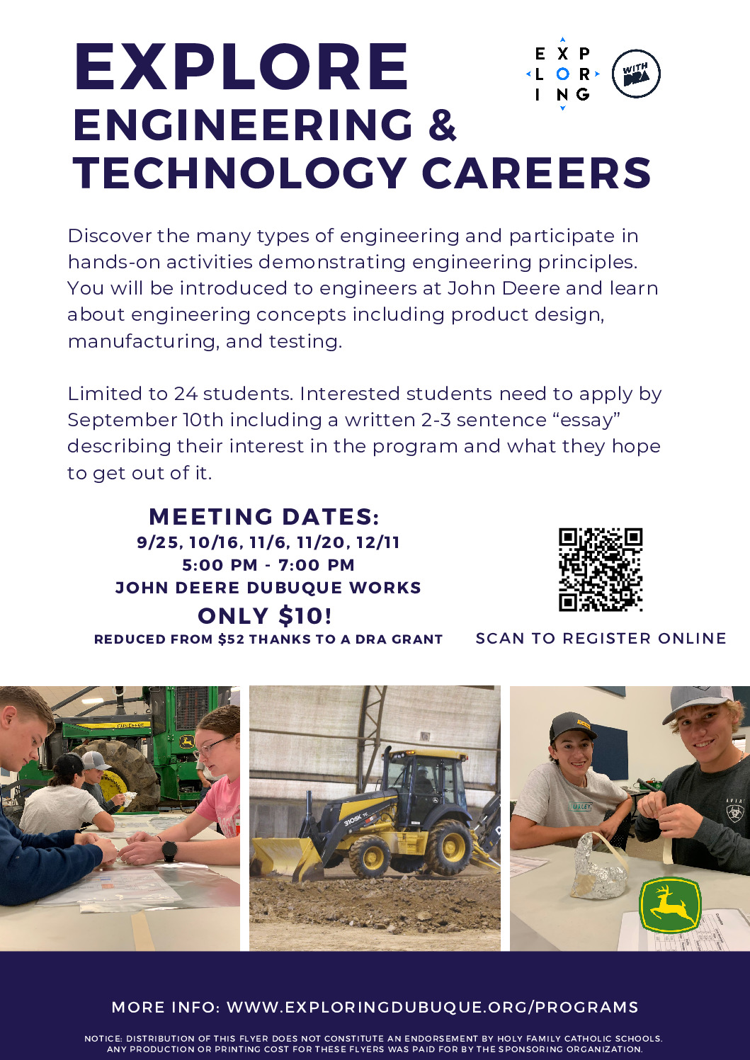 thumbnail of 2025 Engineering Careers Flyer Holy Family