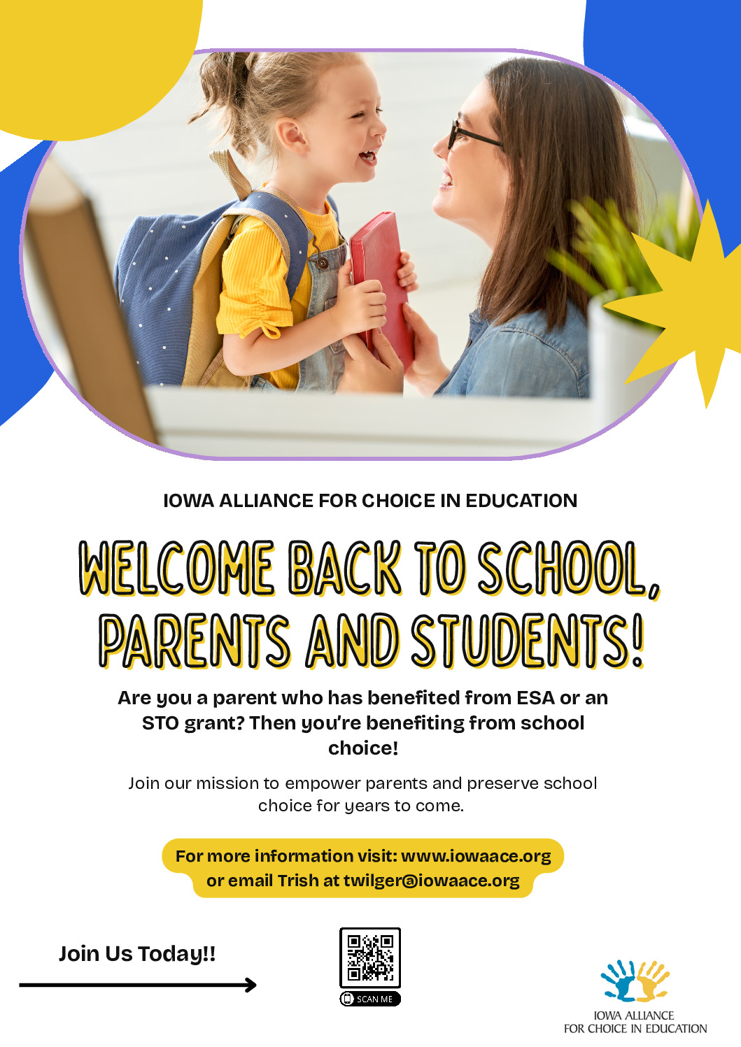 thumbnail of Flyer – Welcome Back to School Parents and Students!