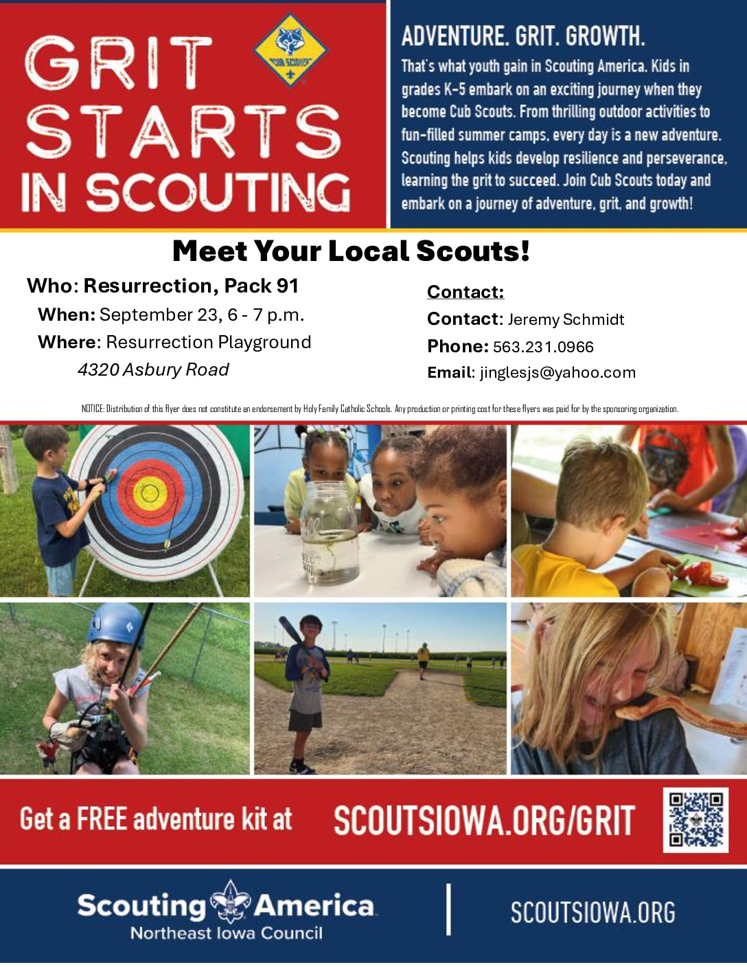 thumbnail of Pack 91 Recruitment Flyer 2025 Holy Family (1)