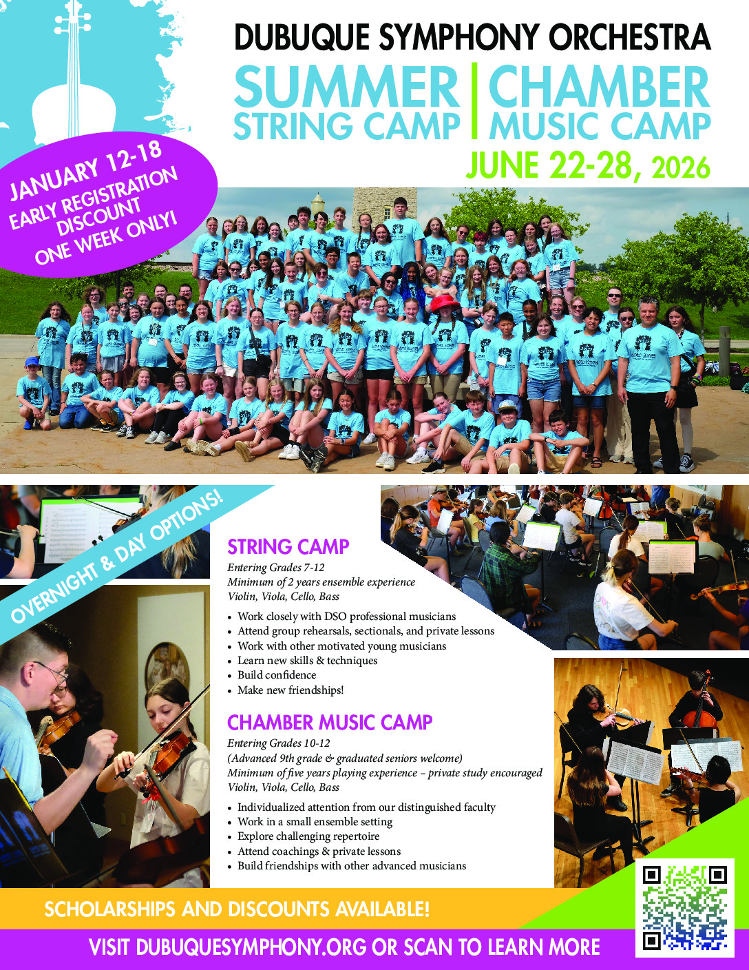 thumbnail of DSO Summer String Camp Early Registration Discount