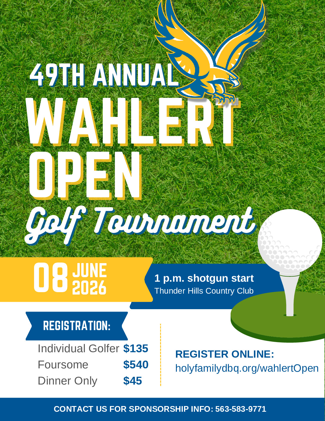 thumbnail of Wahlert Open Golf Tournament Flyer_2026