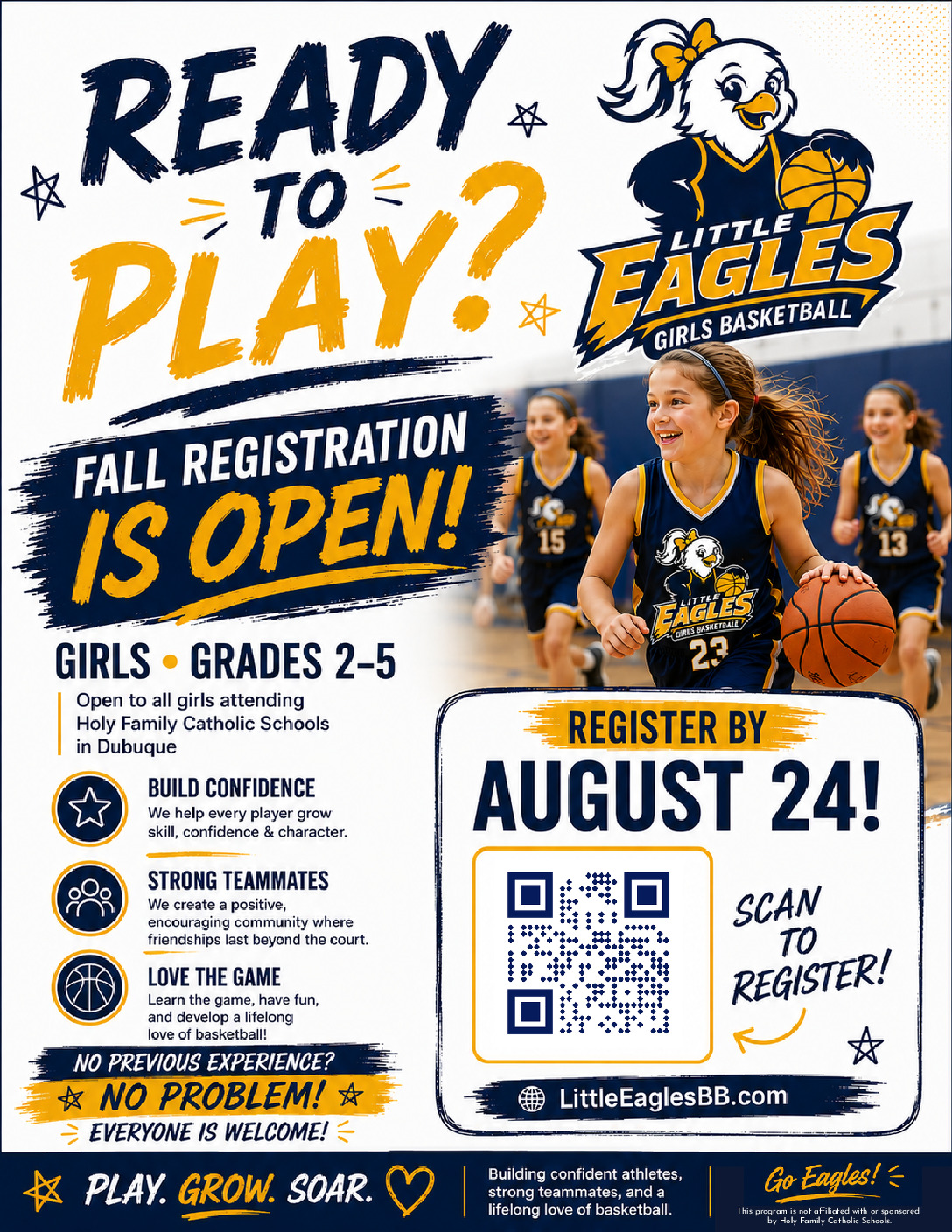 thumbnail of Little Eagles Girls Basketball