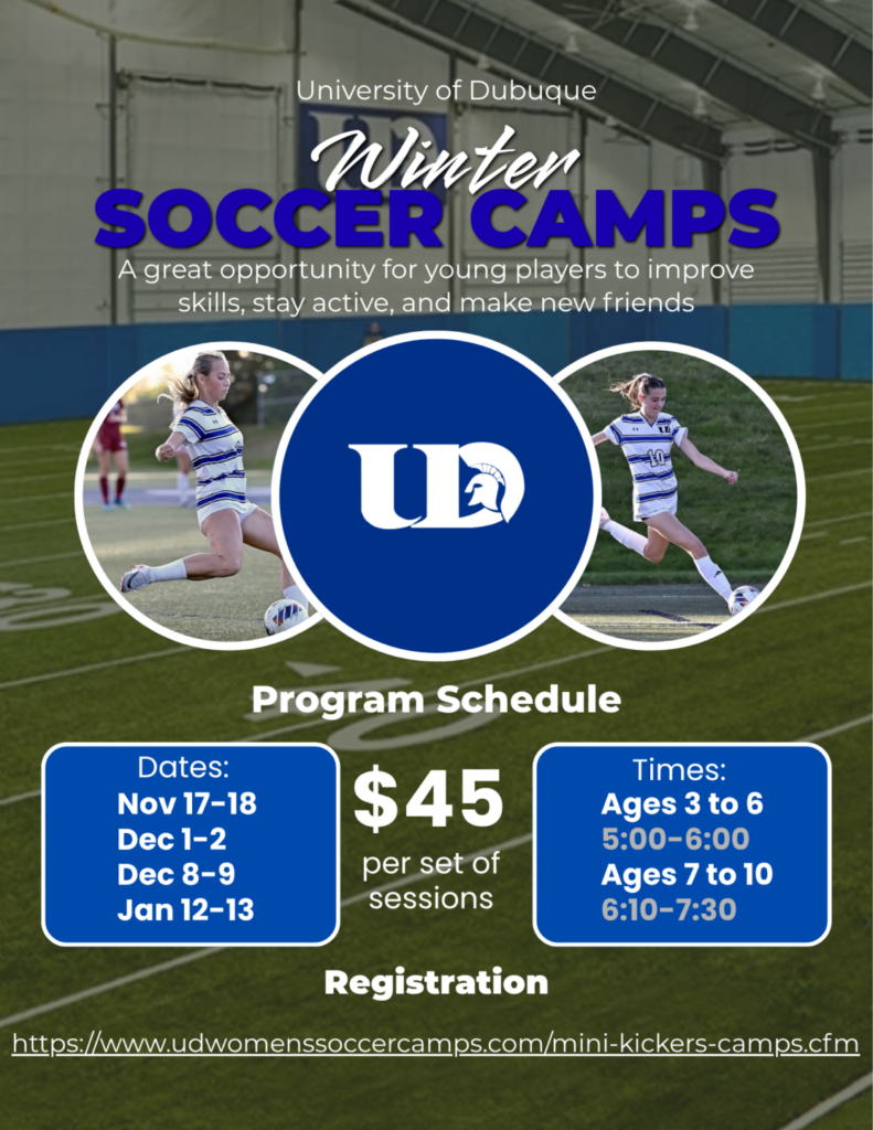 University of Dubuque Winter Soccer Camps