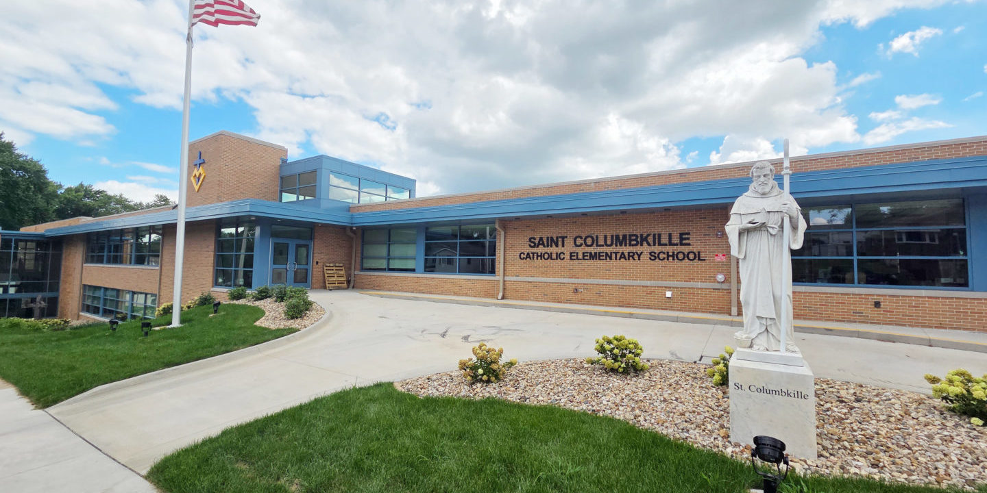 St. Columbkille Front of School St. Columbkille Front of School